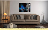 Gallery Wrapped Canvas, Silver Microphone - Essentials from JayCar