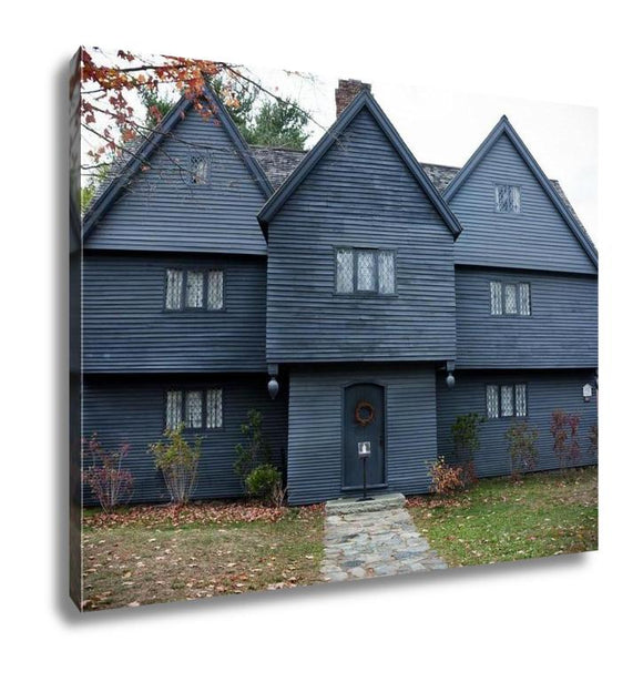 Gallery Wrapped Canvas, The Witch House Salem Massachusetts - Essentials from JayCar