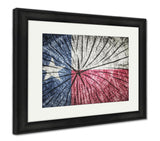 Framed Print, Flag Of Texas - Essentials from JayCar