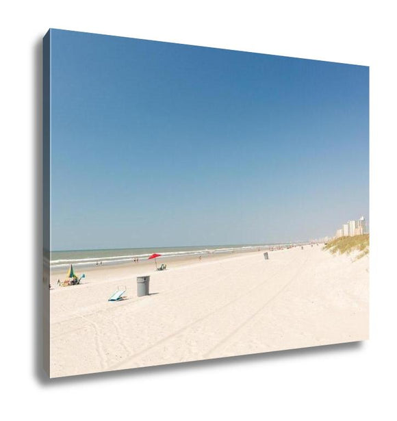 Gallery Wrapped Canvas, Typical Summer Day In Myrtle Beach - Essentials from JayCar