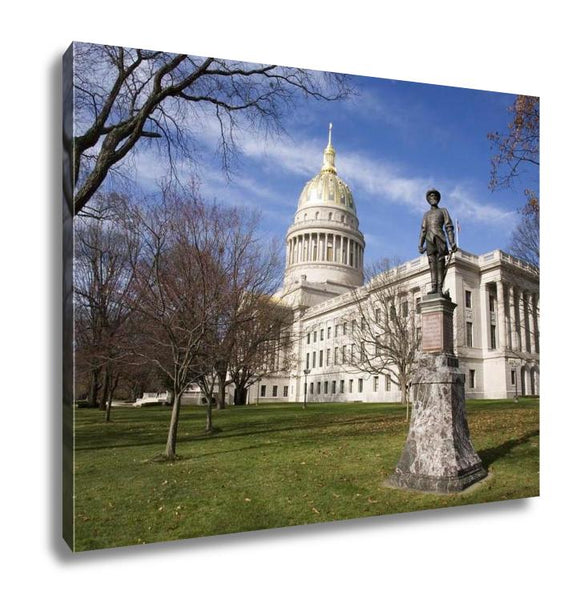 Gallery Wrapped Canvas, Stonewall Jackson And Charleston West Virginia - Essentials from JayCar