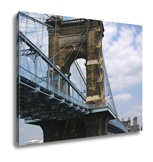 Gallery Wrapped Canvas, John A Roebling Bridge - Essentials from JayCar