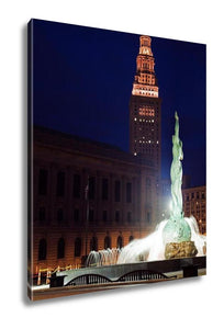 Gallery Wrapped Canvas, Landmarks Of Cleveland - Essentials from JayCar