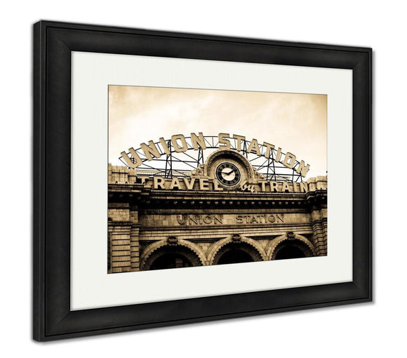 Framed Print, Train Station - Essentials from JayCar