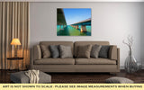Gallery Wrapped Canvas, Bridges Going To Infinity Seven Mile Bridge In Key West Florida - Essentials from JayCar