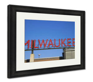 Framed Print, Milwaukee Sign - Essentials from JayCar