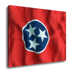Gallery Wrapped Canvas, Tennessee State Flag - Essentials from JayCar