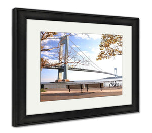 Framed Print, Bicycle In The Autumn Park - Essentials from JayCar