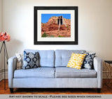 Framed Print, The Chapel Of The Holy Cross - Essentials from JayCar
