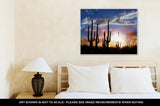 Gallery Wrapped Canvas, Saguaro Sunset - Essentials from JayCar