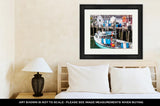 Framed Print, Lobster Boat In A Maine Harbor - Essentials from JayCar