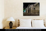 Gallery Wrapped Canvas, Night Shot Of The Historic And Famous Alamo In Texas - Essentials from JayCar