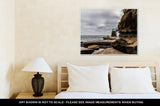 Gallery Wrapped Canvas, Stairway Access To Ocean On A Stormy Day At Sunset Cliffs In San Diego - Essentials from JayCar