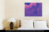 Gallery Wrapped Canvas, Lowkey Purple Pink Modern Abstract Fractal Art Dark Illustration With A Chaotic - Essentials from JayCar