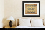 Framed Print, Inspiring Motivation Quote With Typewriter Text A Bad Attitude Is Like A Flat - Essentials from JayCar