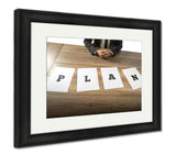Framed Print, Business Plan And Strategy Concept - Essentials from JayCar
